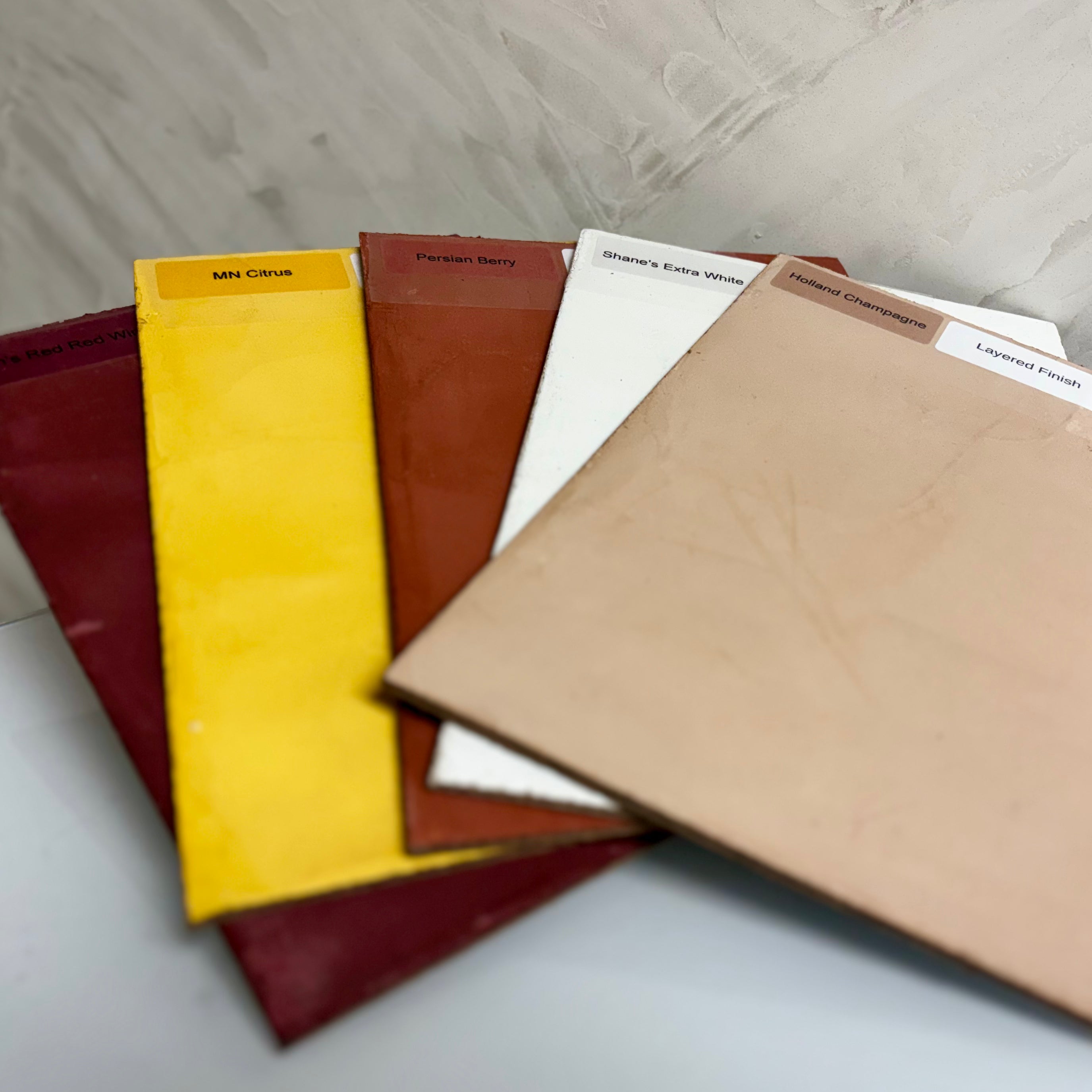 Fresco Harmony Sample Boards 8" x 10"